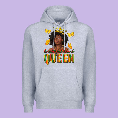 Beautiful Black Queen Premium Hoodie Designed By Texasbilliewilder