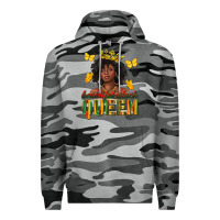 Slate Camo beautiful black queen Premium Hoodie - texasbilliewilder
