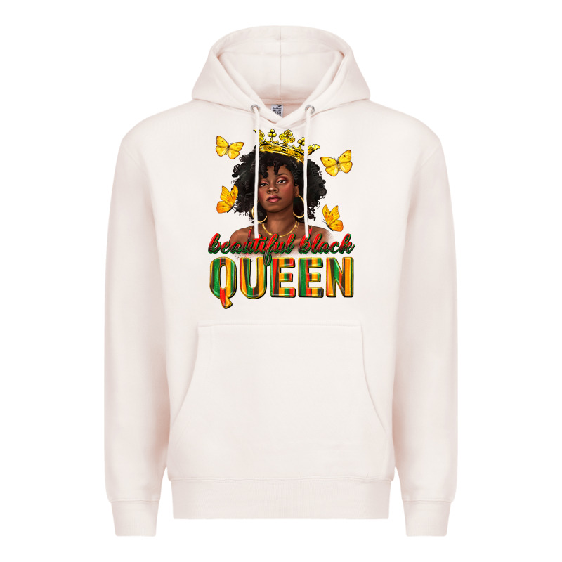 Beautiful Black Queen Premium Hoodie by texasbilliewilder | Teevron