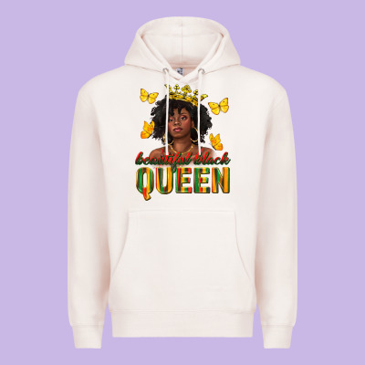 Beautiful Black Queen Premium Hoodie Designed By Texasbilliewilder
