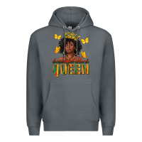 Rock beautiful black queen Premium Hoodie - texasbilliewilder