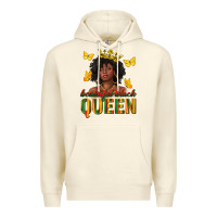 Sandshell beautiful black queen Premium Hoodie - texasbilliewilder