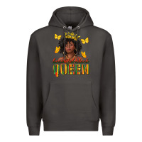 Smoke beautiful black queen Premium Hoodie - texasbilliewilder