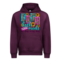 Mauve Wine lash tech mode all day every day Urban Hoodie - texasbilliewilder