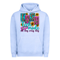 Pigment Grape Ice lash tech mode all day every day Urban Hoodie - texasbilliewilder