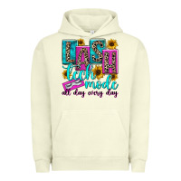 Pigment Pistachio lash tech mode all day every day Urban Hoodie - texasbilliewilder