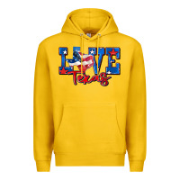 Lemon love texas map Premium Hoodie - Zillion Design Studio