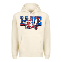 Love Texas Map Premium Hoodie | Teevron
