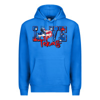 True Royal love texas map Premium Hoodie - Zillion Design Studio