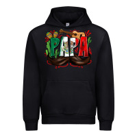 Black papa mexico Urban Hoodie - Zillion Design Studio