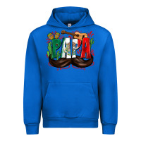 Cobalt papa mexico Urban Hoodie - Zillion Design Studio