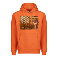 Carrot American melanin flag Premium Hoodie - texasbilliewilder