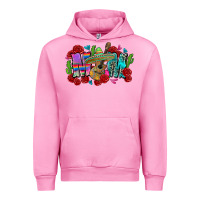 Fuchsia Pink mom mexico Urban Hoodie - Zillion Design Studio