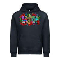 Navy mom mexico Urban Hoodie - Zillion Design Studio