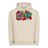 Pigment French Oak mom mexico Urban Hoodie - Zillion Design Studio