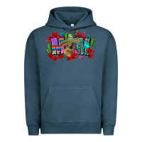 Pigment Midnight Navy mom mexico Urban Hoodie - Zillion Design Studio