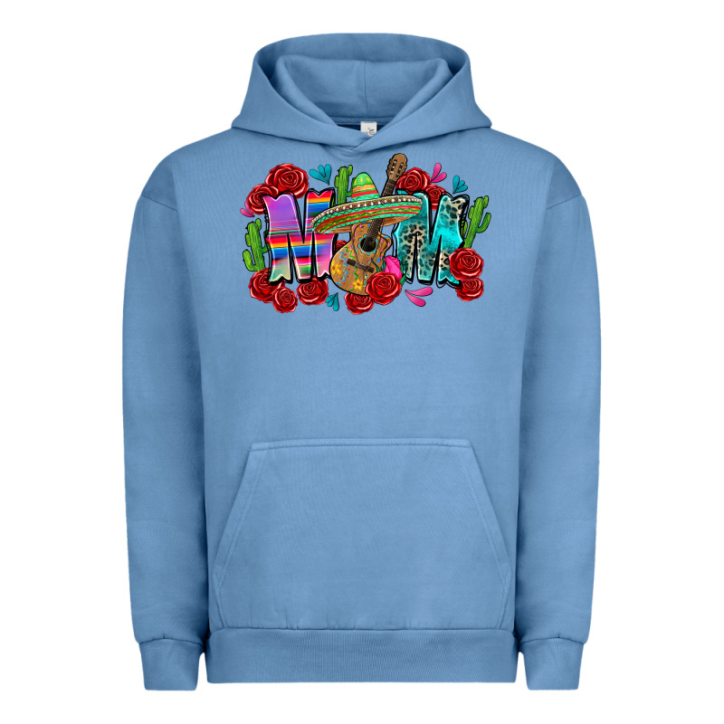 Mom Mexico Urban Hoodie by Zillion Design Studio | Teevron