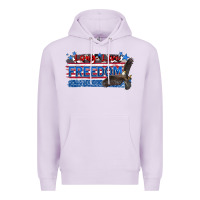 Lilac long live freedom Premium Hoodie - Zillion Design Studio