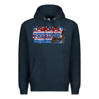 Navy long live freedom Premium Hoodie - Zillion Design Studio