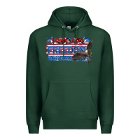 Sports Green long live freedom Premium Hoodie - Zillion Design Studio