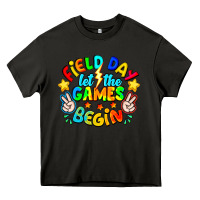 Asphalt Field Day Let The Games Begin Heavy Core Tee - CowhideDigitalArt