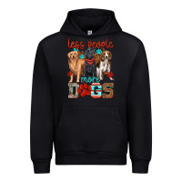 Foreset Green less people more dogs Urban Hoodie - texasbilliewilder