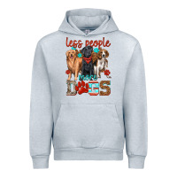 Less People More Dogs Urban Hoodie | Teevron