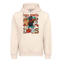 Sandshell less people more dogs Urban Hoodie - texasbilliewilder