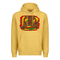 Antique Gold black history background Premium Hoodie - texasbilliewilder