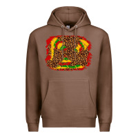 Chestnut black history background Premium Hoodie - texasbilliewilder