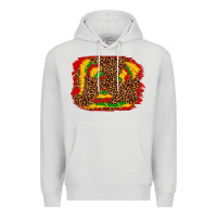 Dove Grey black history background Premium Hoodie - texasbilliewilder