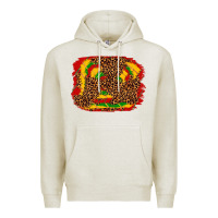 Oatmeal Heather black history background Premium Hoodie - texasbilliewilder