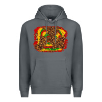 Rock black history background Premium Hoodie - texasbilliewilder
