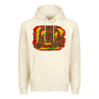 Sandshell black history background Premium Hoodie - texasbilliewilder