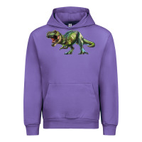 Tulip t rex dinosaur Urban Hoodie - RanaPortraitStore