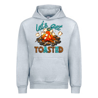 Heather Grey lets get toasted Urban Hoodie - texasbilliewilder