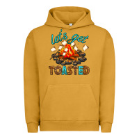 Pigment Peanut Butter lets get toasted Urban Hoodie - texasbilliewilder
