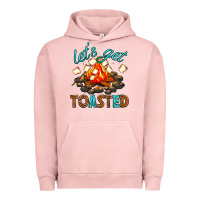 Pigment Salmon lets get toasted Urban Hoodie - texasbilliewilder
