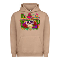 Pigment Burro mexican skull Urban Hoodie - Zillion Design Studio