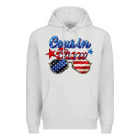 Dove Grey cousin crew Premium Hoodie - Zillion Design Studio