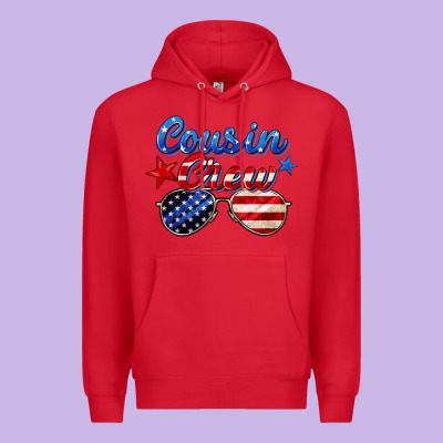 Cousin Crew Premium Hoodie Designed By Zillion Design Studio