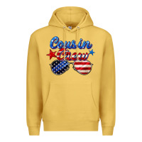 Antique Gold cousin crew Premium Hoodie - Zillion Design Studio