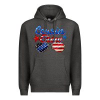 Charcoal Heather cousin crew Premium Hoodie - Zillion Design Studio