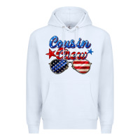 White cousin crew Premium Hoodie - Zillion Design Studio
