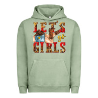 Pigment Oil Green lets go girls tbw Urban Hoodie - texasbilliewilder