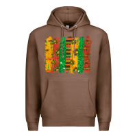 Chestnut black history brushstroke Premium Hoodie - texasbilliewilder