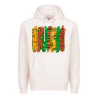 Pale Pink black history brushstroke Premium Hoodie - texasbilliewilder