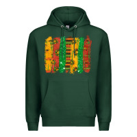 Sports Green black history brushstroke Premium Hoodie - texasbilliewilder
