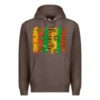 Coffee black history brushstroke Premium Hoodie - texasbilliewilder