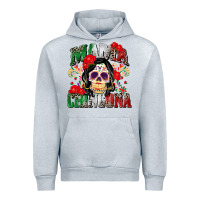 Heather Grey mama chingona Urban Hoodie - Zillion Design Studio